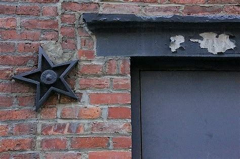 houses with metal stars on them|us house metal stars.